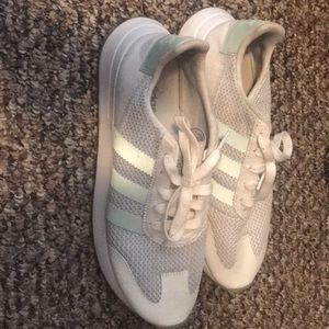 White FLB runner adidas